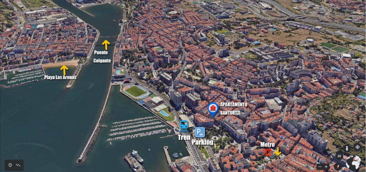 Exclusivo "Gran Bilbao" Suite Deluxe Parking Opcional Santurtzi Esterno foto